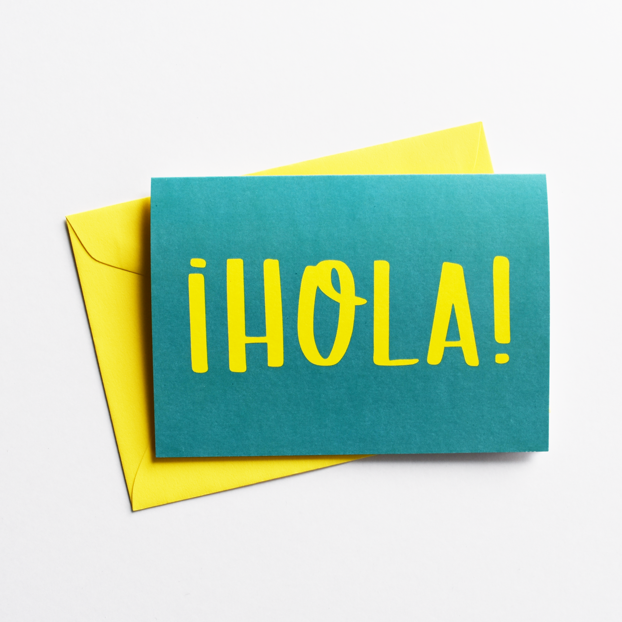 200047 ¡Hola! - Greeting Card in Spanish - Image 1