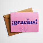 ¡Gracias! - Thank You Card in Spanish