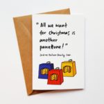 All We Want for Christmas... Panettone - Fun Christmas Card in English and Italian