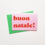 Buon Natale! - Christmas / New Year Card in Italian