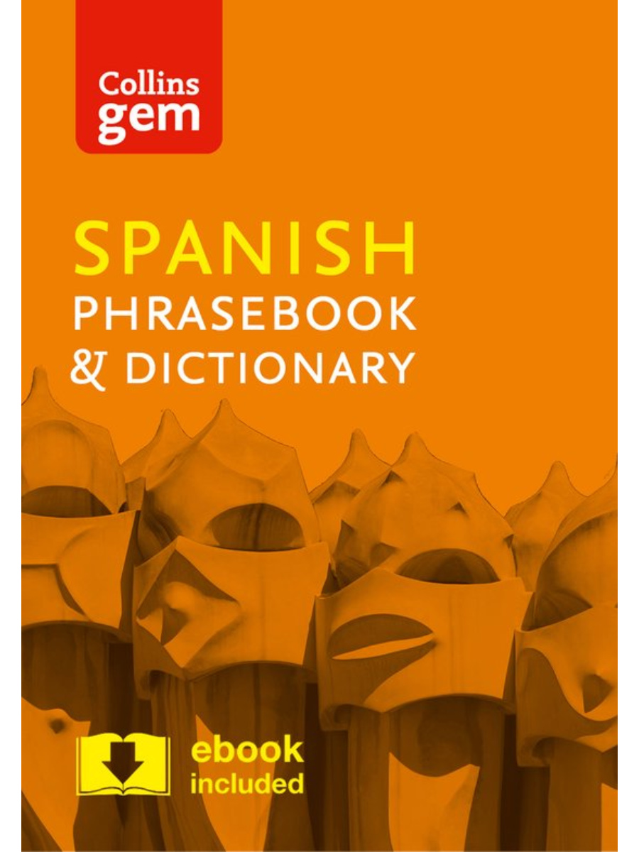9780008135942(1) Collins Gem Spanish Phrasebook & Dictionary E4 - Image 1