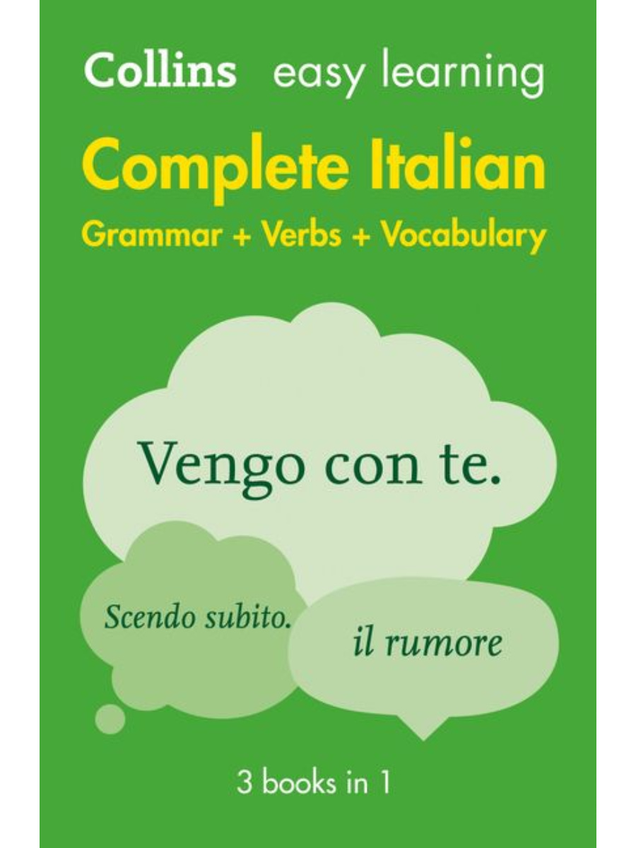 9780008141752(1) Collins Easy Learning Complete Italian Grammar, Verbs and Vocabulary (2ed) - Image 1