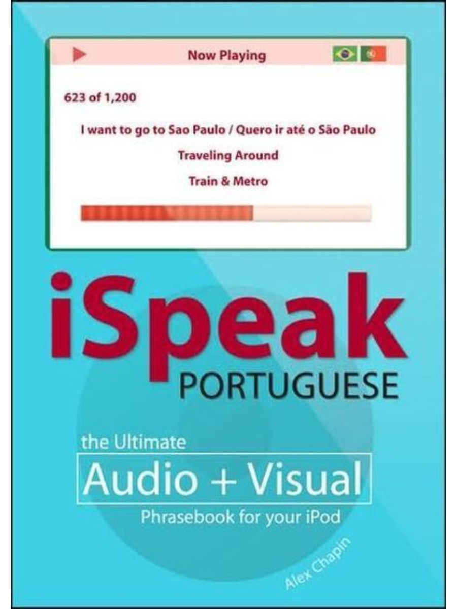 9780071492898(1) iSpeak Portuguese Phrasebook: Audio + Visual Phrasebook for Your iPod - Image 1