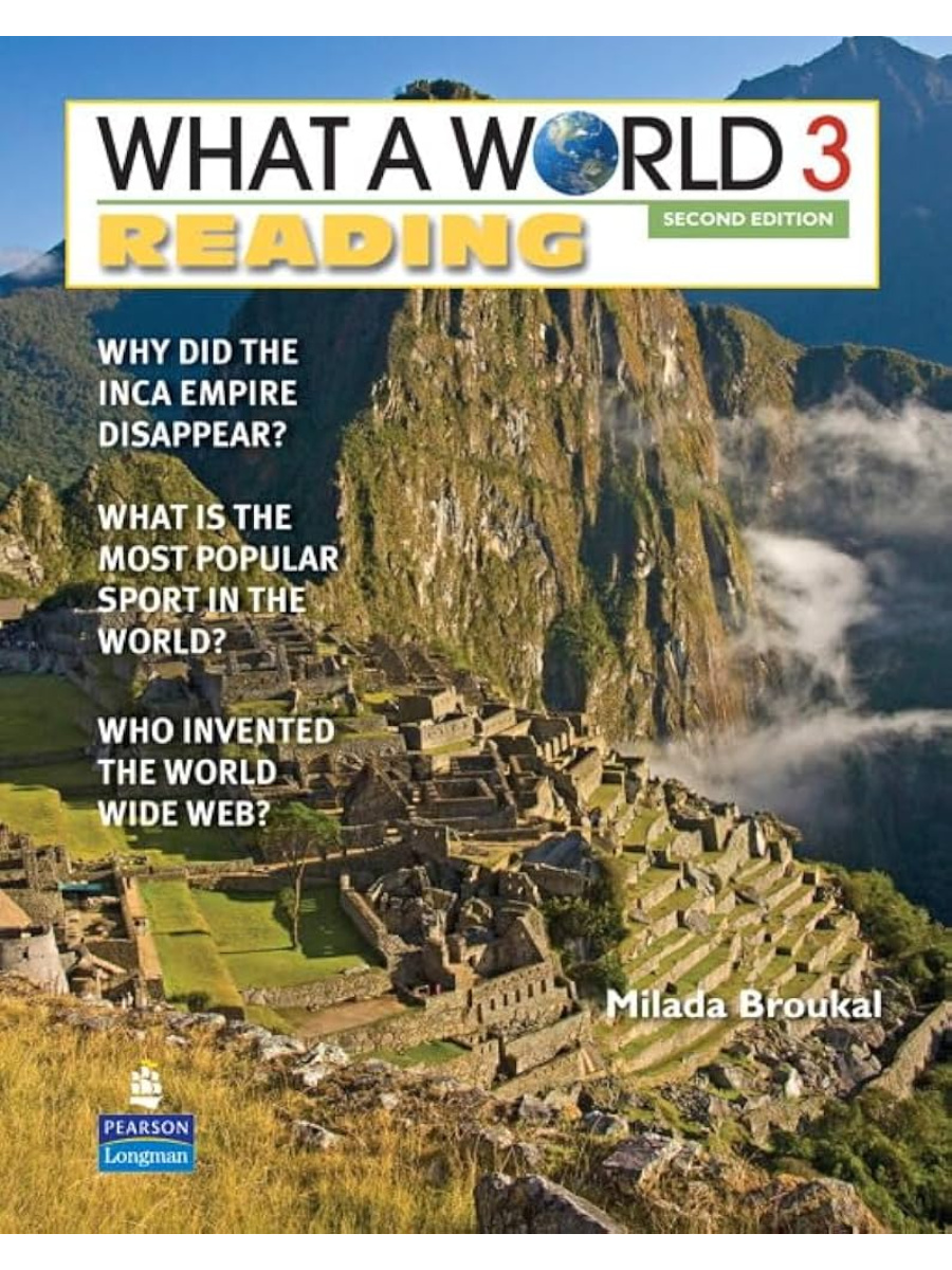 9780131382015 What a World Reading 3: Amazing Stories from Around the Globe - Image 1