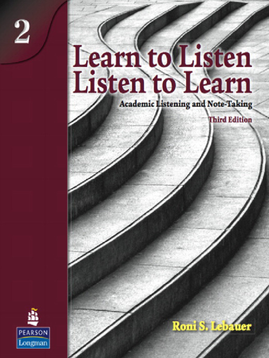 9780138140007(1) Learn to Listen, Listen to Learn 2: Academic Listening and Note-Taking - Image 1