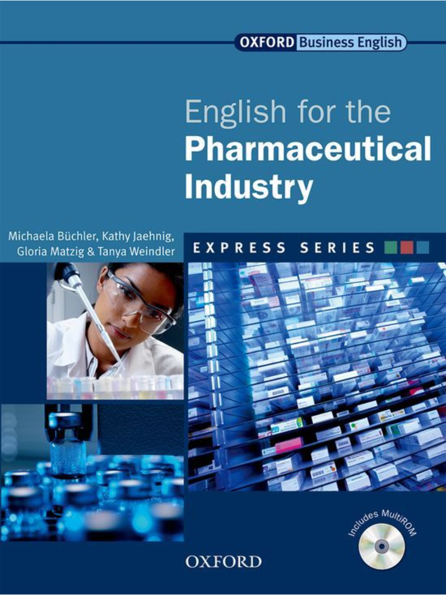 9780194579247 English for Pharmaceutical Industry: A Short, Specialist English Course: Student Book and Multi-ROM Pack - Image 1