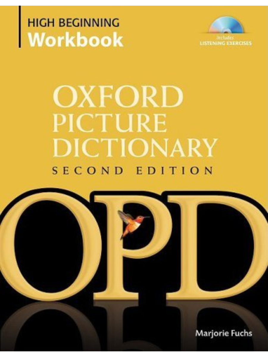9780194740449(1) Oxford Picture Dictionary E2 High Beginning Workbook + CDs - Image 1
