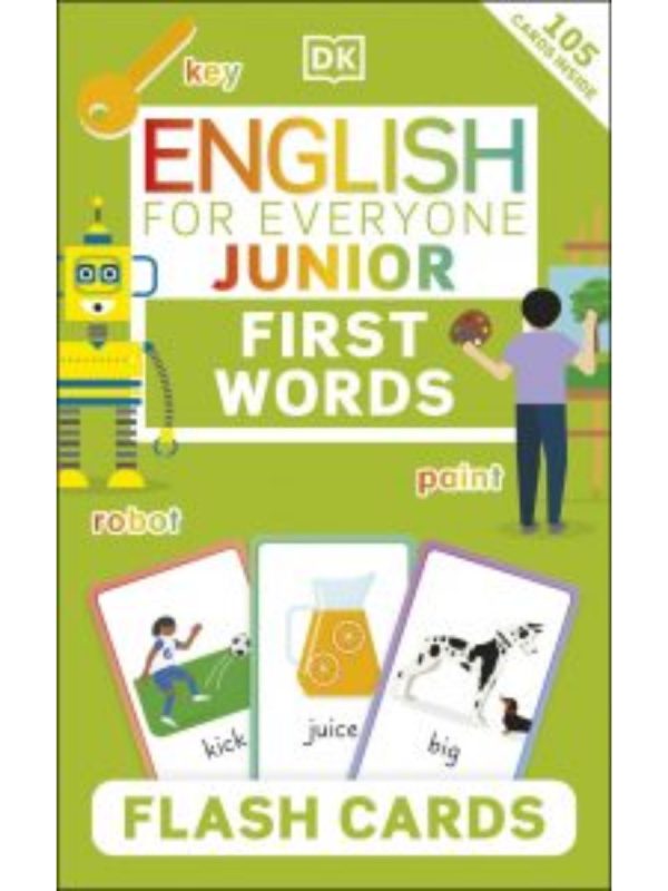 English for Everyone Junior First English Words Flash Cards – The ...