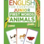 English for Everyone Junior First Words Animals Flash Cards