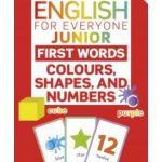 English for Everyone Junior First Words Colours, Shapes, and Numbers Flash Cards