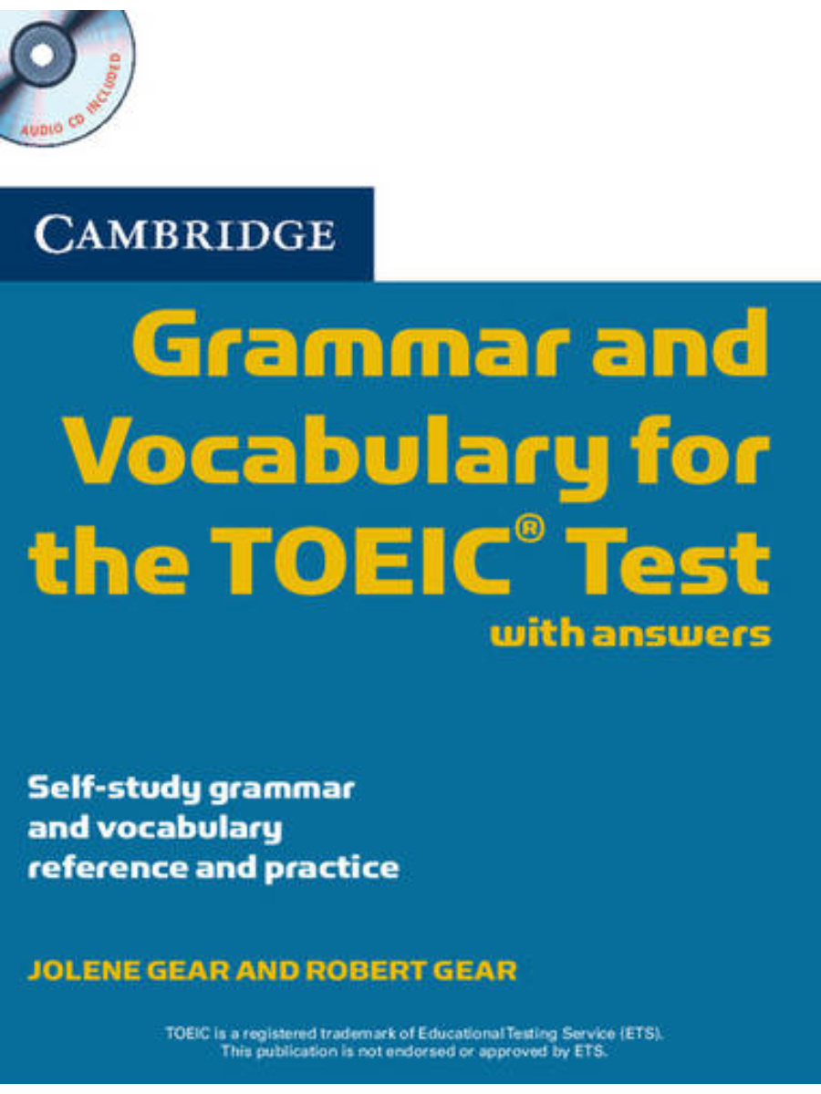 9780521120067(1) Cambridge Grammar and Vocabulary for the TOEIC Test with Answers and Audio Cds (2) - Image 1