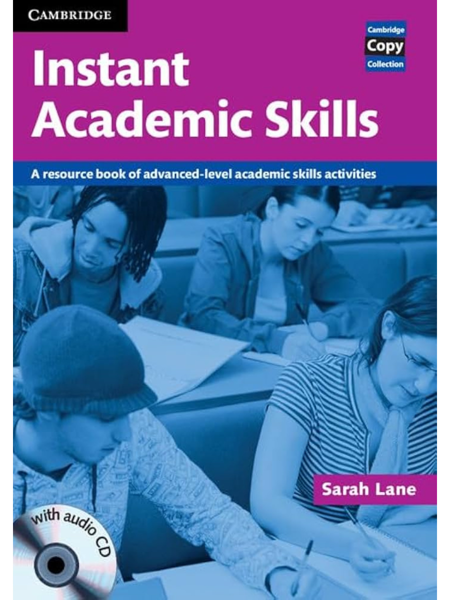 9780521121620(1) Instant Academic Skills with Audio CD: A resource book of advanced-level academic skills activities - Image 1