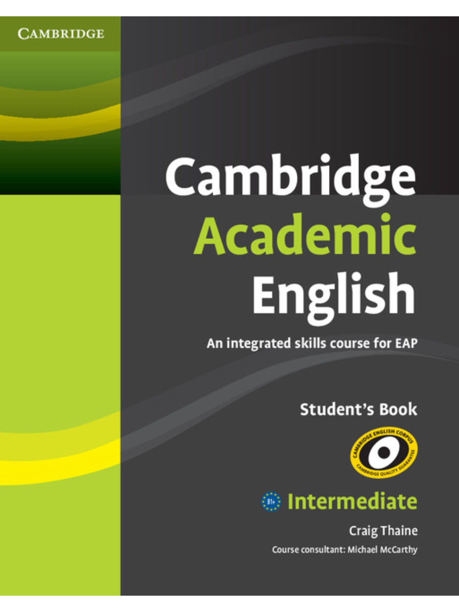 9780521165198 Cambridge Academic English: Intermediate Student's Book - Image 1