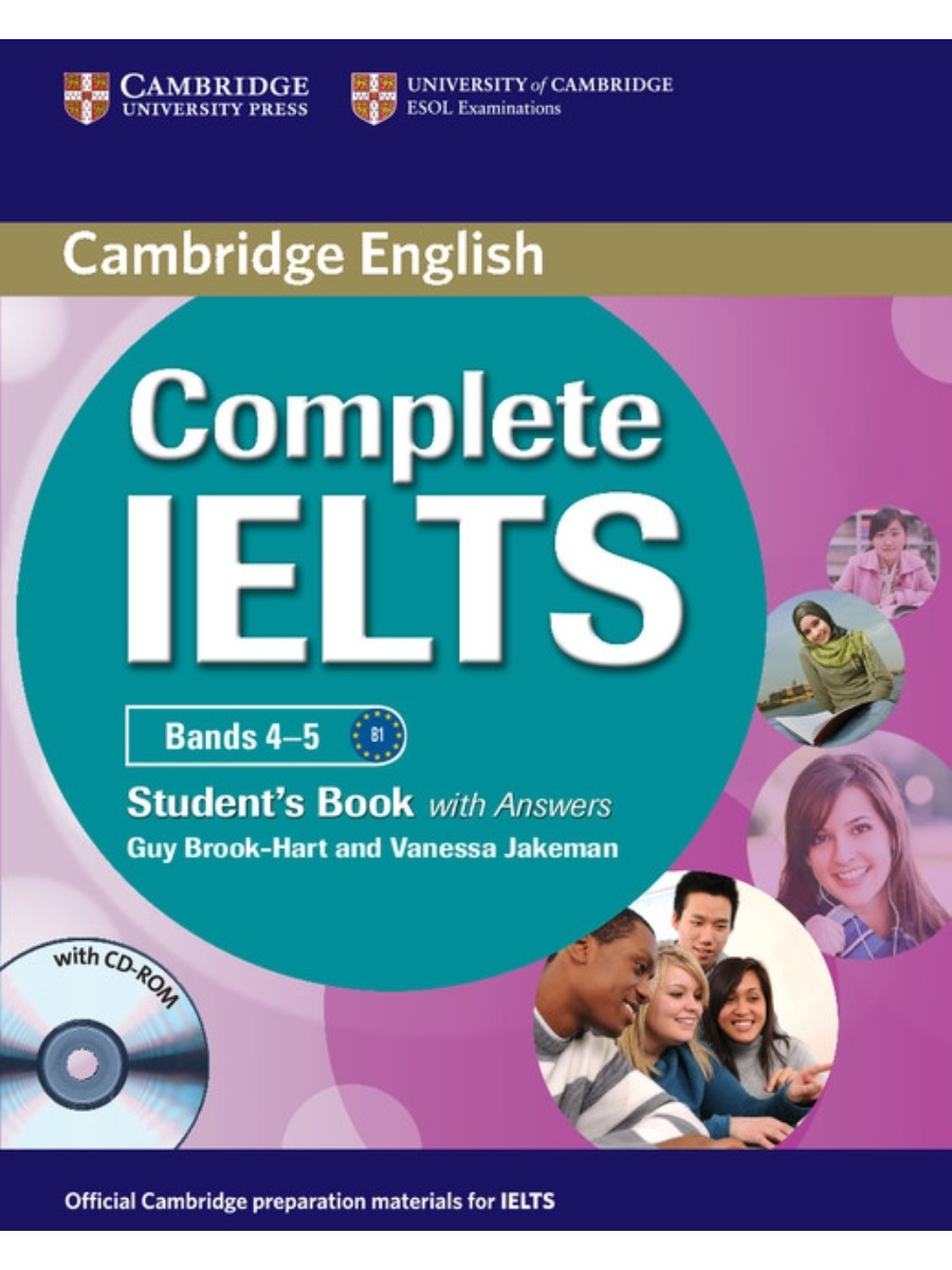 9780521179560 Complete IELTS Bands 4-5 Student's Book with Answers with CD-ROM - Image 1