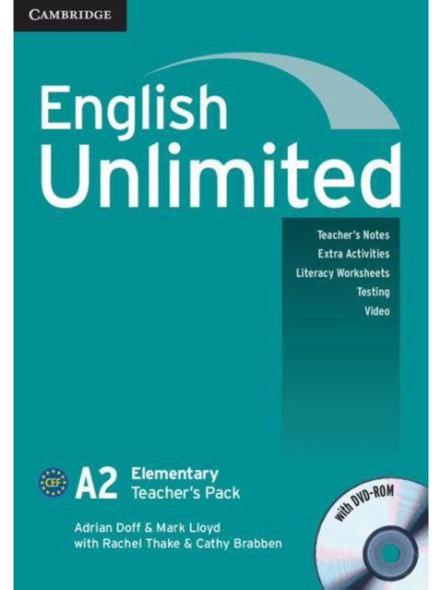 9780521697767 English Unlimited A2: Elementary Teacher's Pack - Image 1