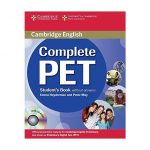 Cambridge English Complete PET - Student's Book without Answers + CD