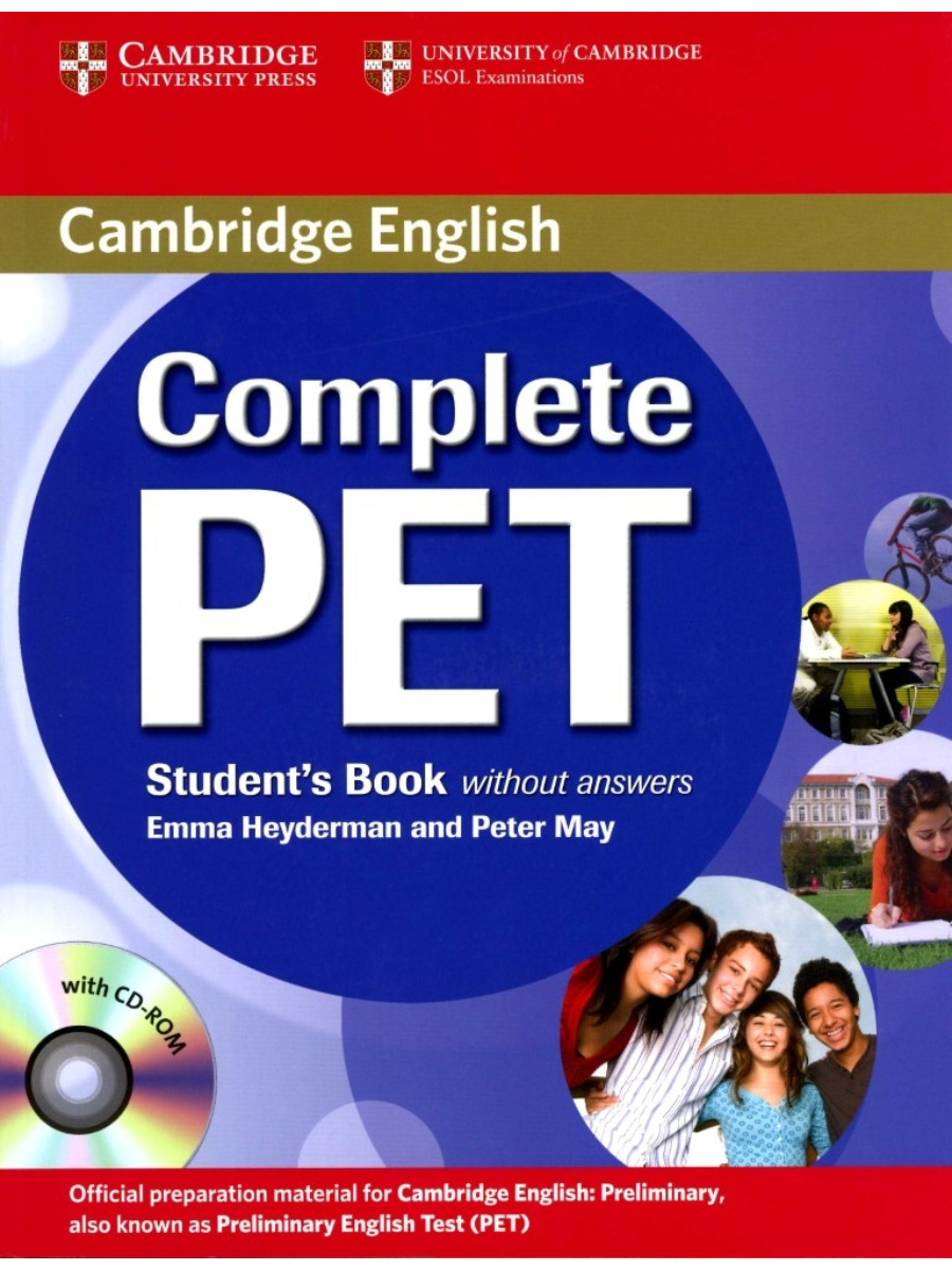 9780521746489(1) Cambridge English Complete PET - Student's Book without Answers + CD - Image 1