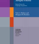 Writing Simple Poems: Pattern Poetry for Language Acquisition