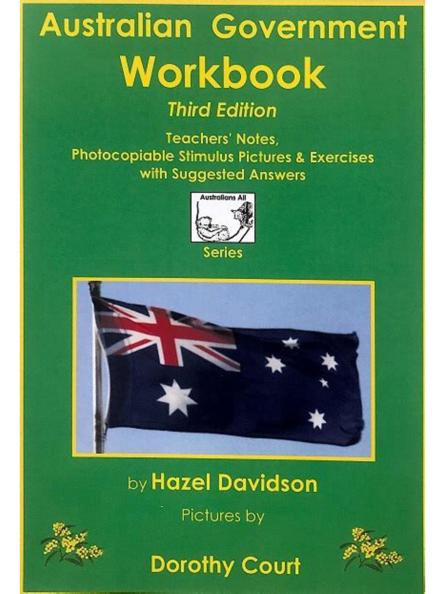 9780648096122 Australian Government Workbook 3rd Edition - Image 1