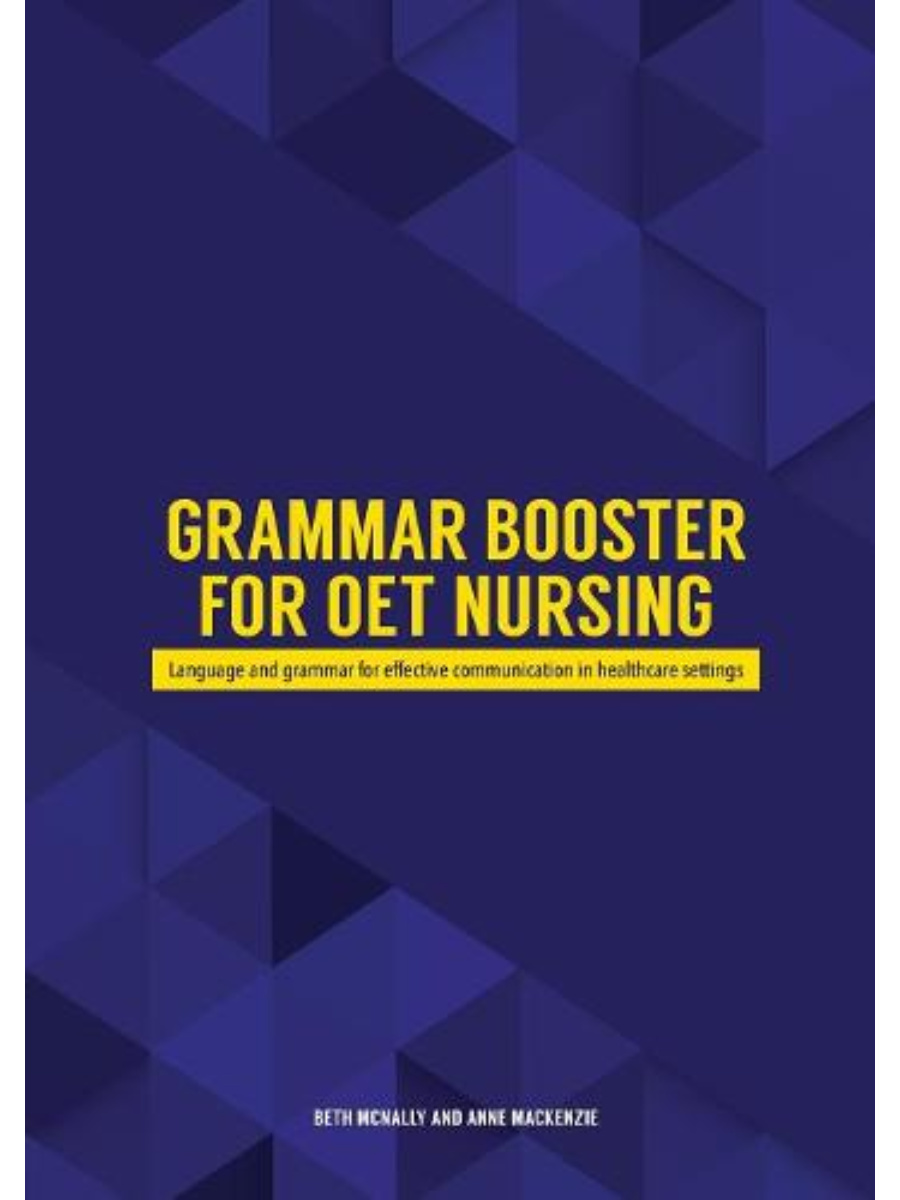 9780648204305(1) Grammar Booster for OET Nursing - Image 1