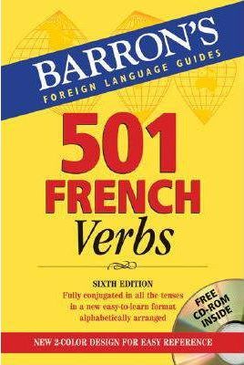 Barron's 501 French Verbs 6E + CD