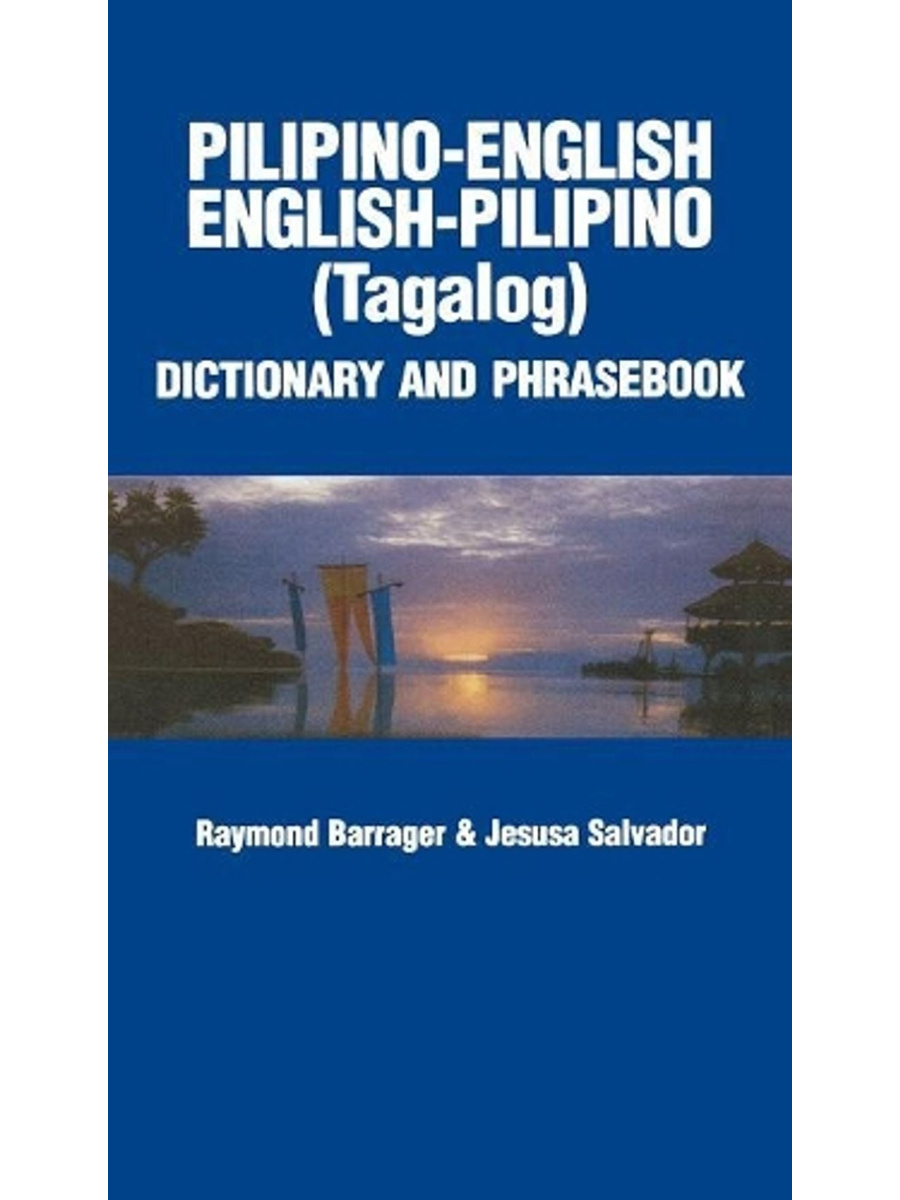 9780781804516(1) Pilipino-English/English-Pilipino Dictionary & Phrasebook - Image 1