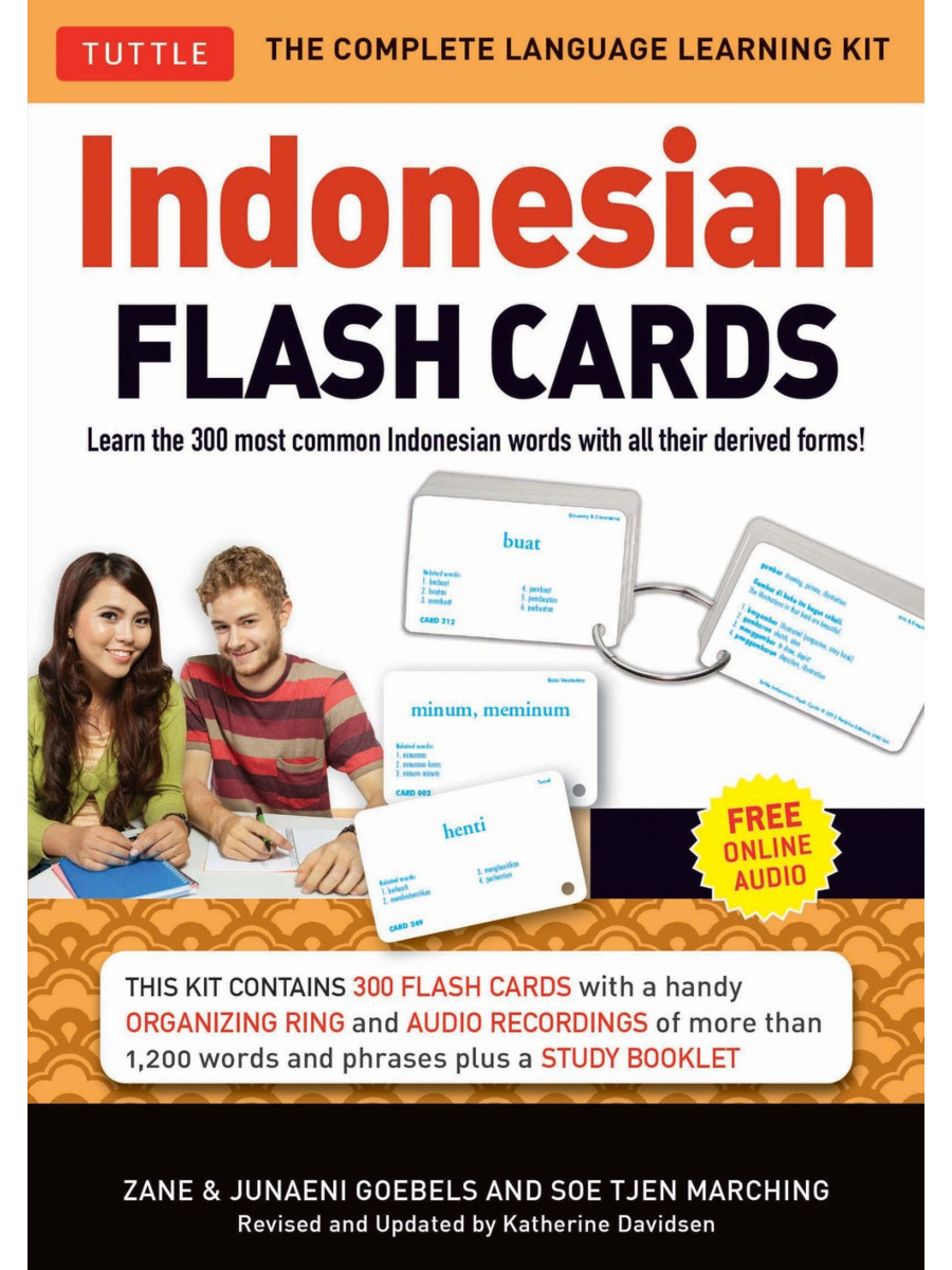 9780804843638 Indonesian Flash Cards - Image 1