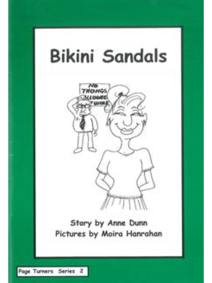 9780957872981 Prace PageTurners Series 2 Bikini Sandals (Level 4) - Image 1