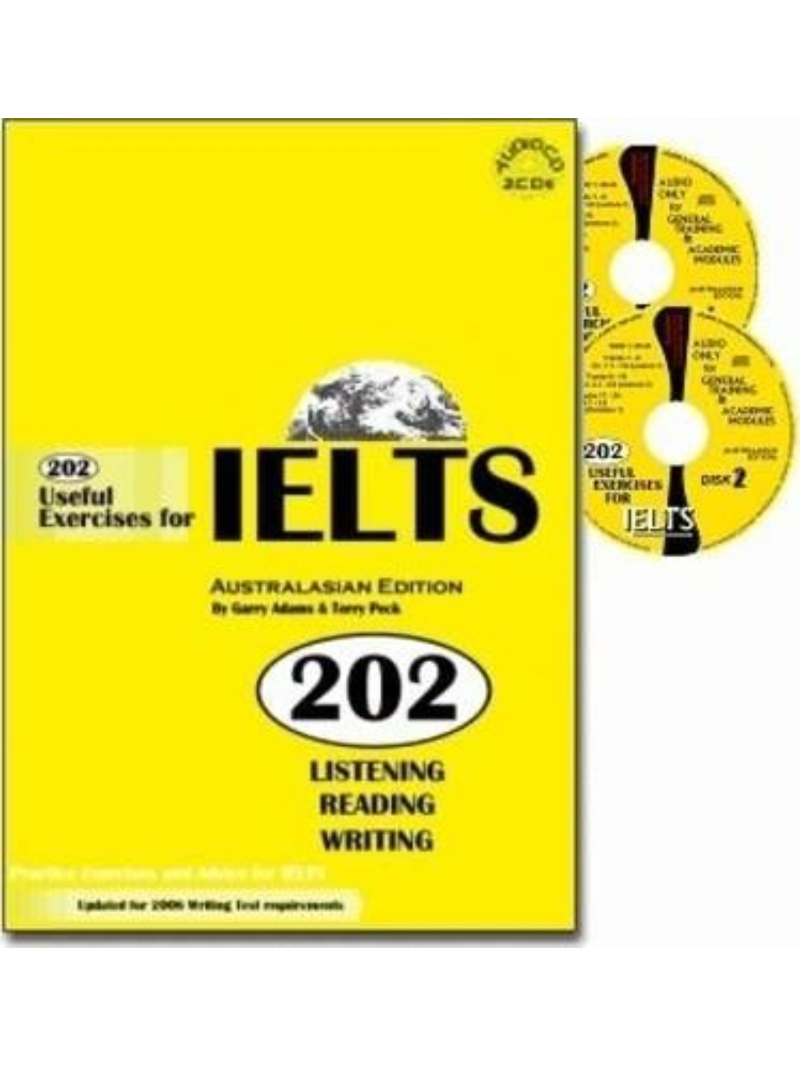 9780957898059(1) 202 Useful Exercises for IELTS: Australasian Edition (Book & CD) - Image 1