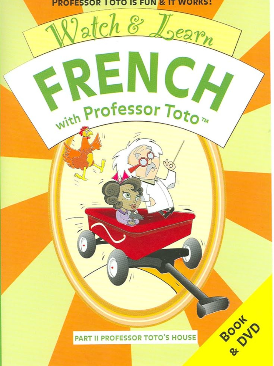9780975565902(1) Watch & Learn French with Professor Toto Part 2: Professor Toto's House DVD - Image 1