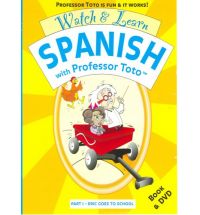 9780975966464 Watch & Learn Spanish with Professor Toto Part 1: Eric Goes To School DVD - Image 1
