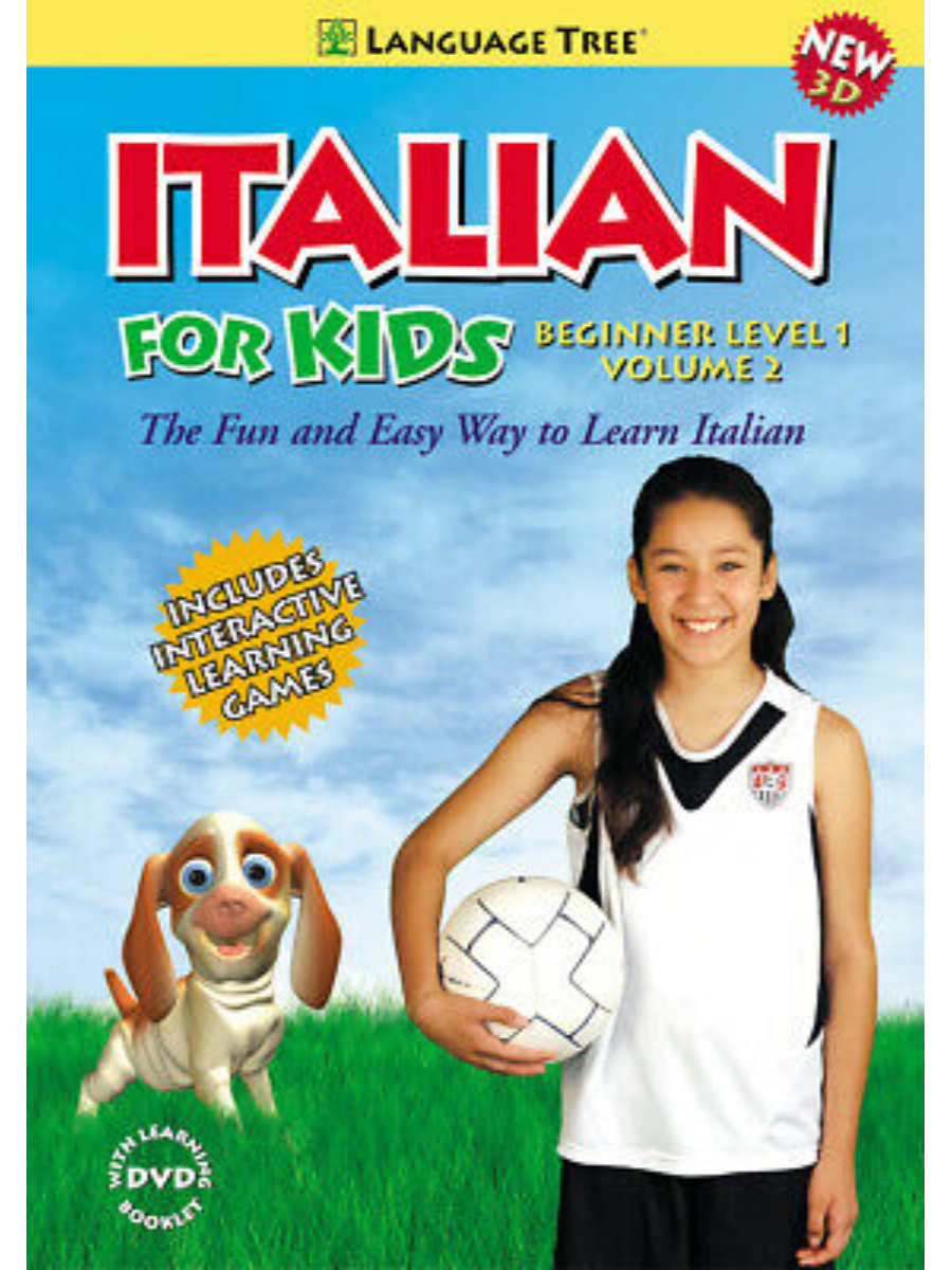 9780976344490(1) Italian For Kids: Beginner Level 1 Volume 2 DVD - Image 1