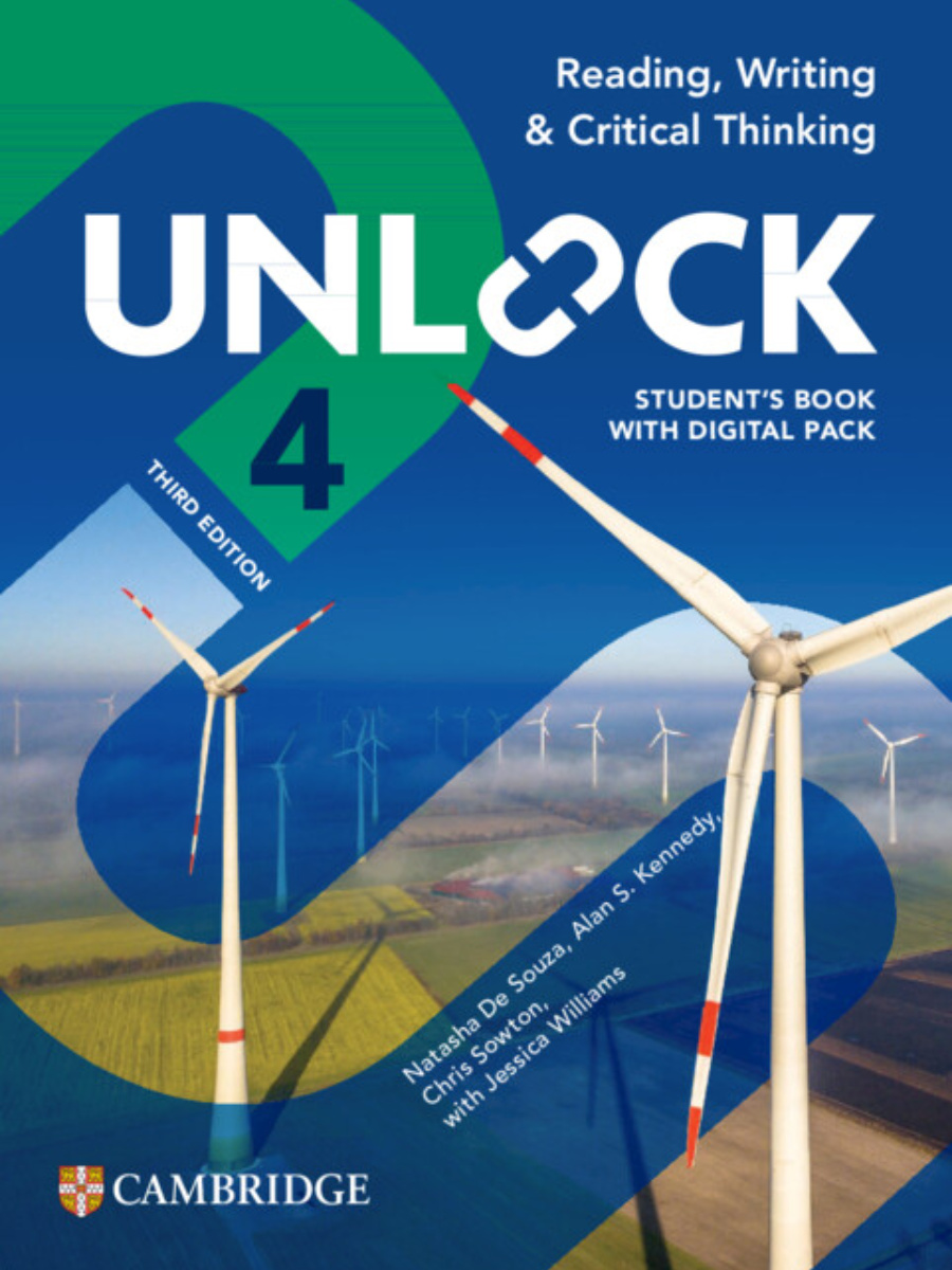 9781009797566(1) Unlock 3rd Edition Level 4 Reading, Writing and Critical Thinking Student Book with Digital Pack - Image 1