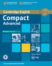 9781107417908 Compact Advanced Workbook with Answers and Audio - Image 1