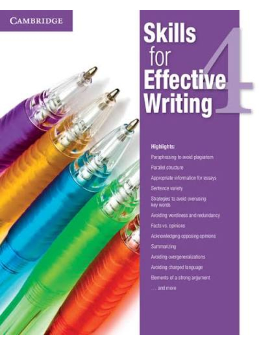 9781107613577(1) Skills for Effective Writing 4 - Image 1