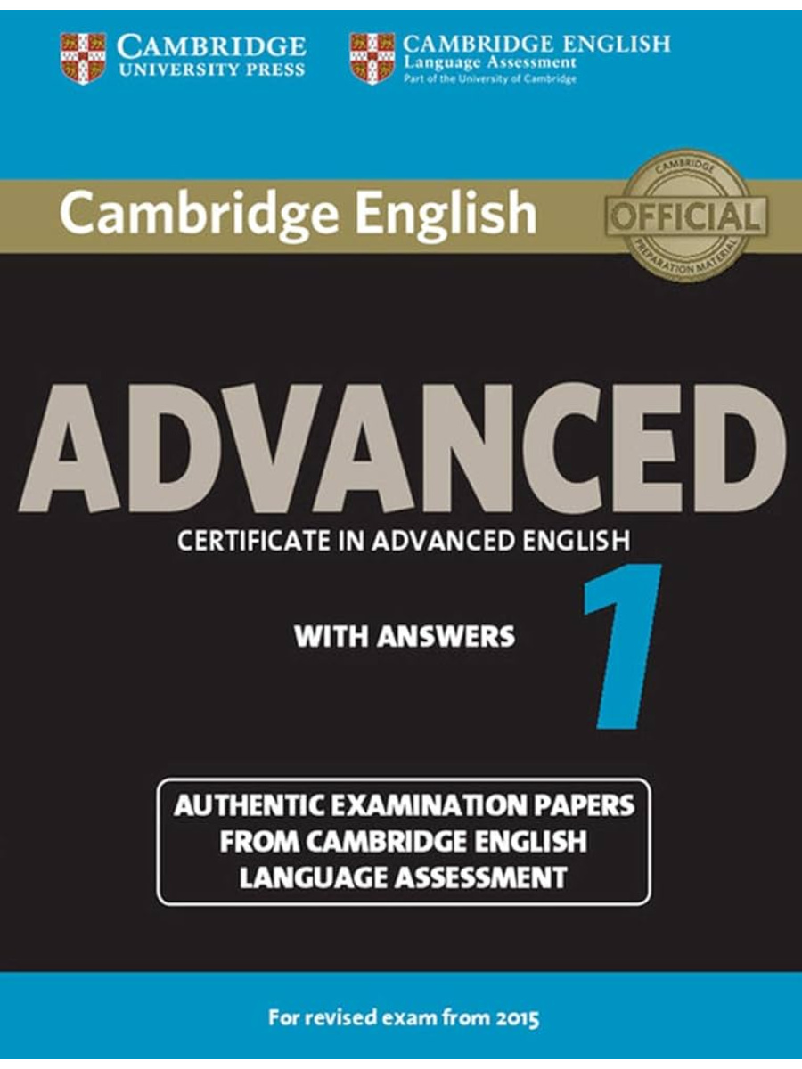 9781107653511(1) Cambridge English Advanced 1 for Revised Exam from 2015 Student's Book with Answers - Image 1
