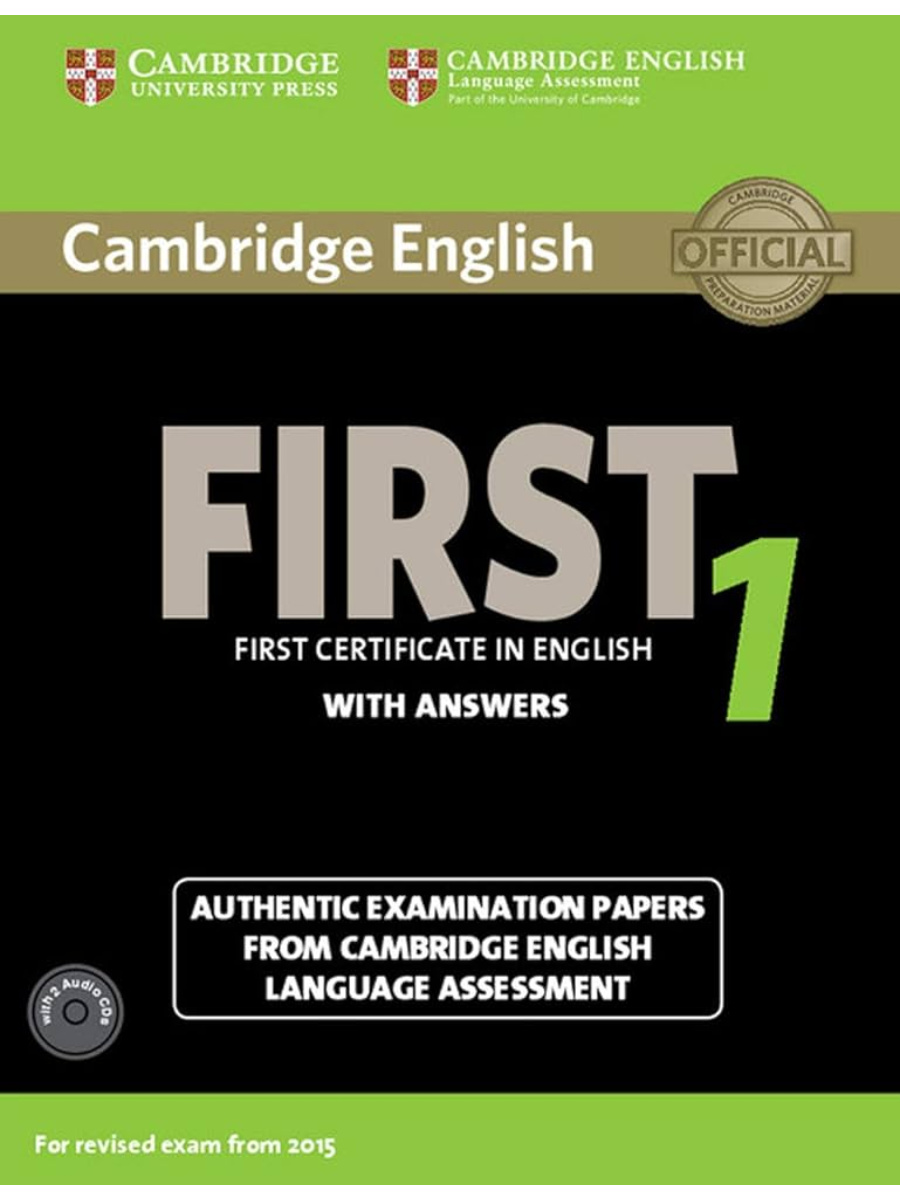 9781107663312(1) Cambridge English First 1 for Revised Exam from 2015 Student's Book Pack - Image 1