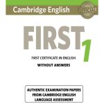 Cambridge English First 1 for Revised Exam from 2015 Student's Book without Answers