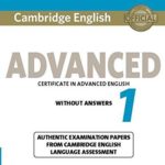 Cambridge English Advanced 1 for Revised Exam from 2015 Student's Book without Answers