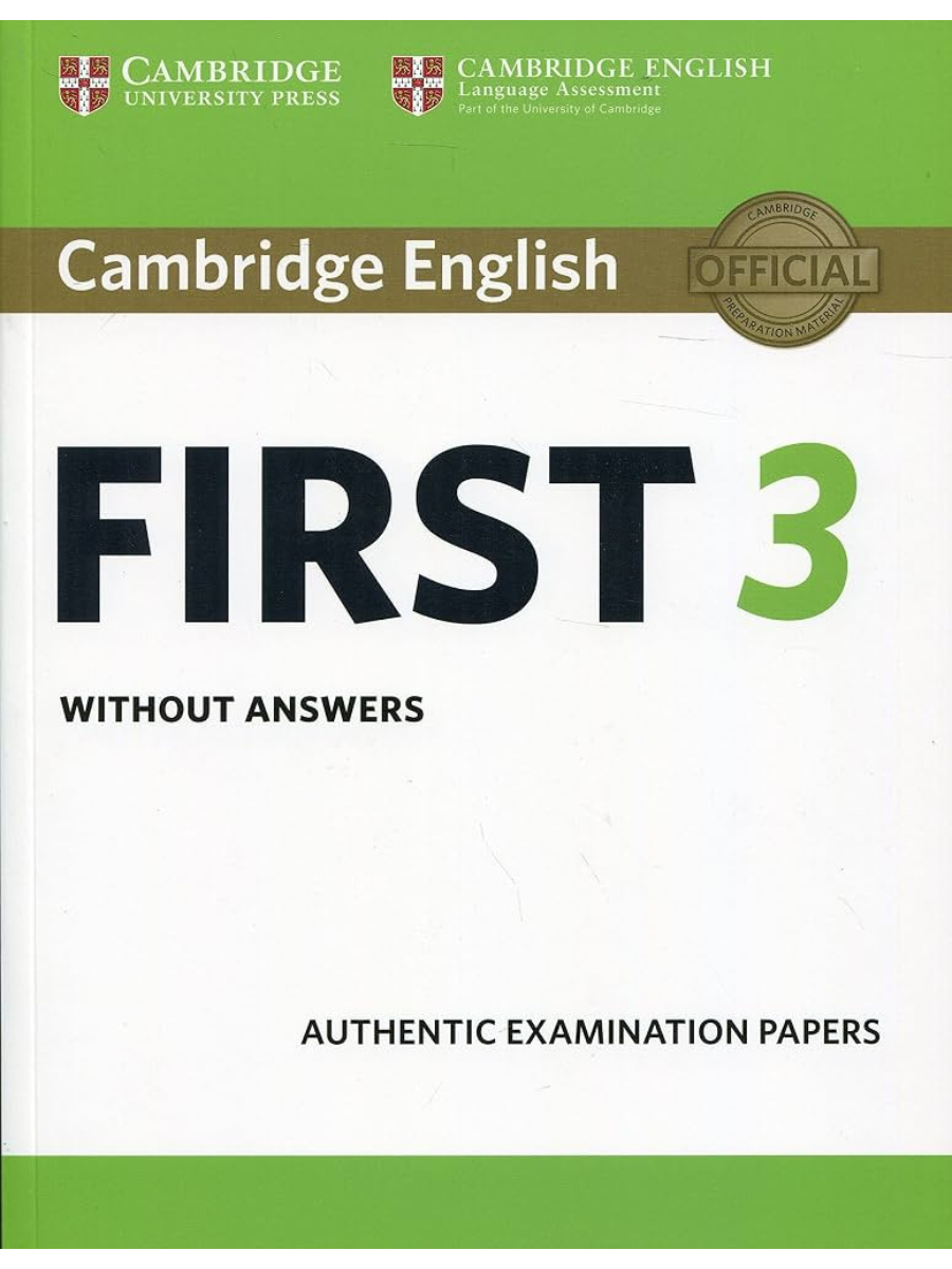 9781108433723(1) Cambridge English First 3 Student's Book without Answers - Image 1