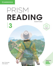 9781108601146 Prism Reading 3 Student's Book with Online Workbook - Image 1