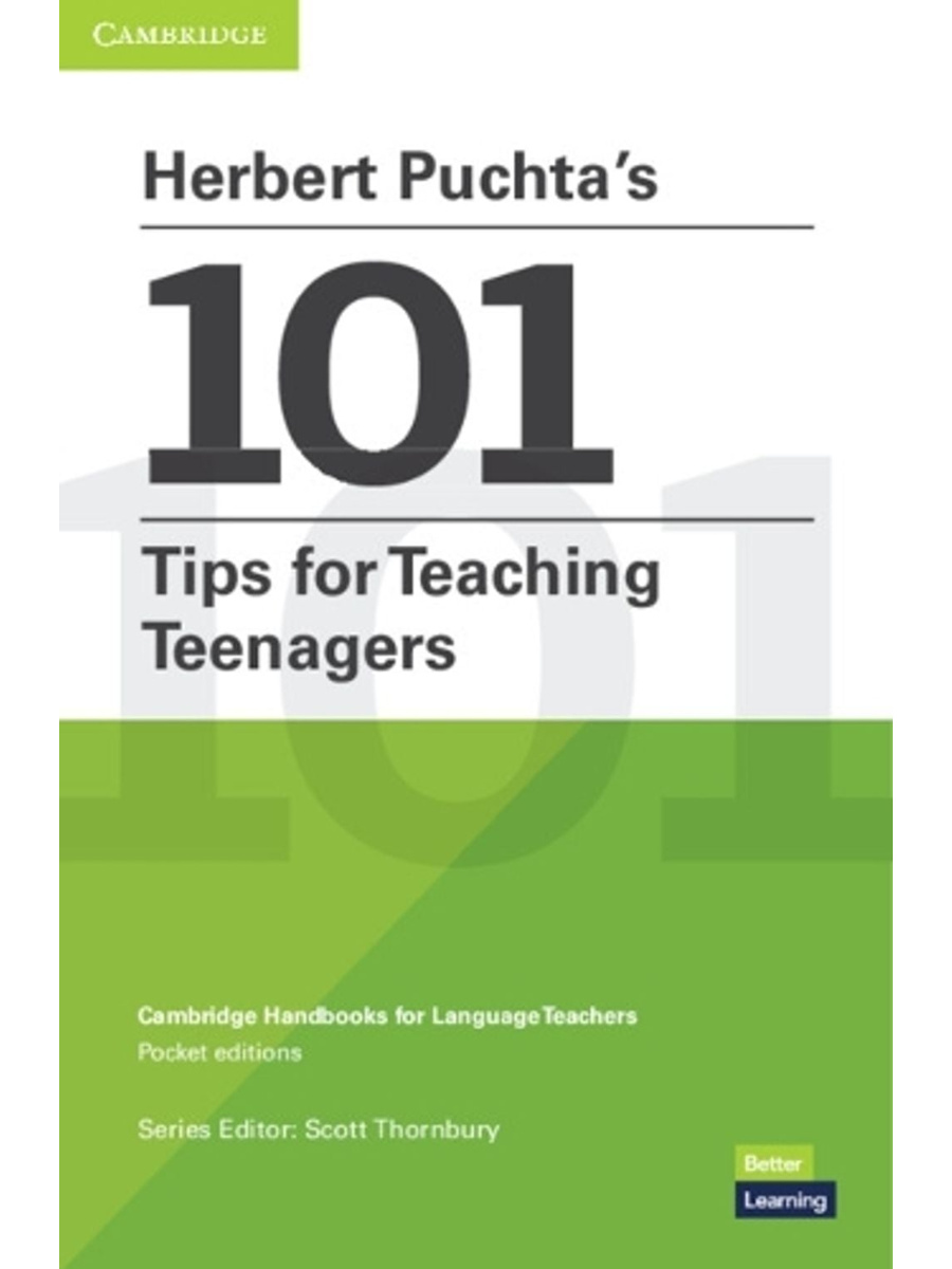9781108738750(1) Herbert Puchta's 101 Tips for Teaching Teenagers - Image 1