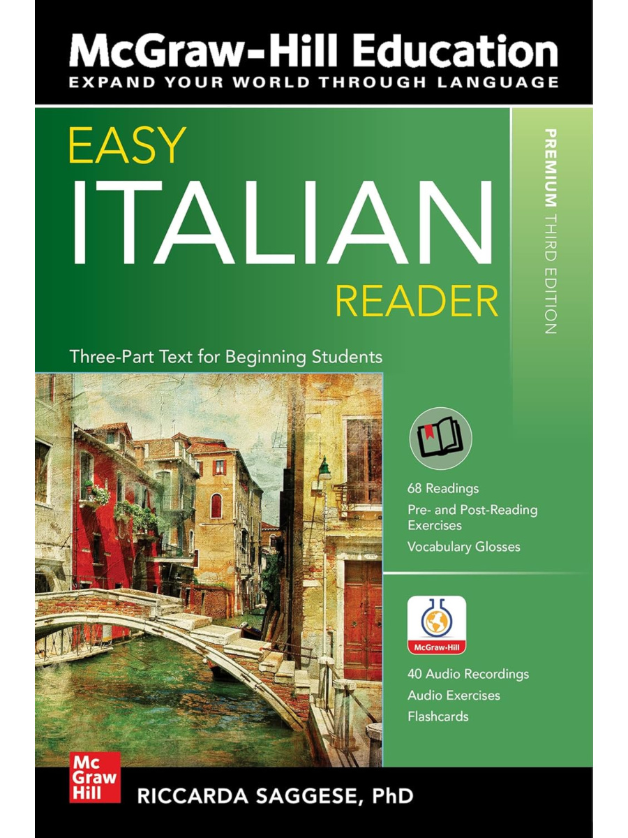 9781260463644(1) Easy Italian Reader Premium 3rd Edition - Image 1