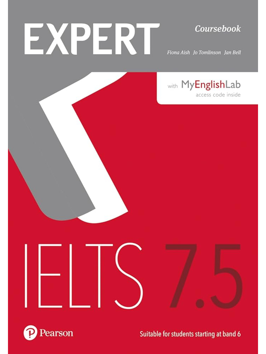 9781292134840(1) Expert IELTS 7.5 Coursebook with Online Audio and MyEnglishLab Pin Pack - Image 1