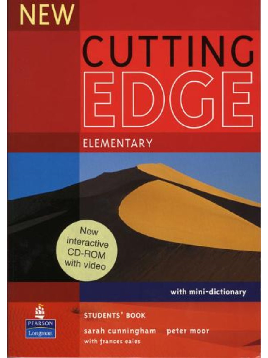 9781405852272 New Cutting Edge Elementary Student Book + CD-ROM Pack - Image 1