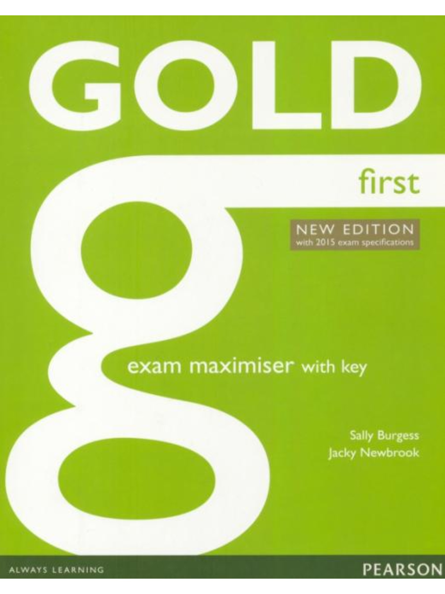9781447907152 Gold First E2 Exam Maximiser with Key - Image 1
