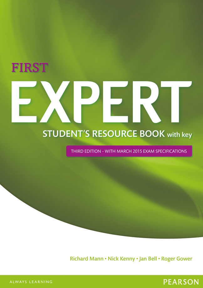 9781447980629 Expert First E3 Student's Resource Book with Key - Image 1