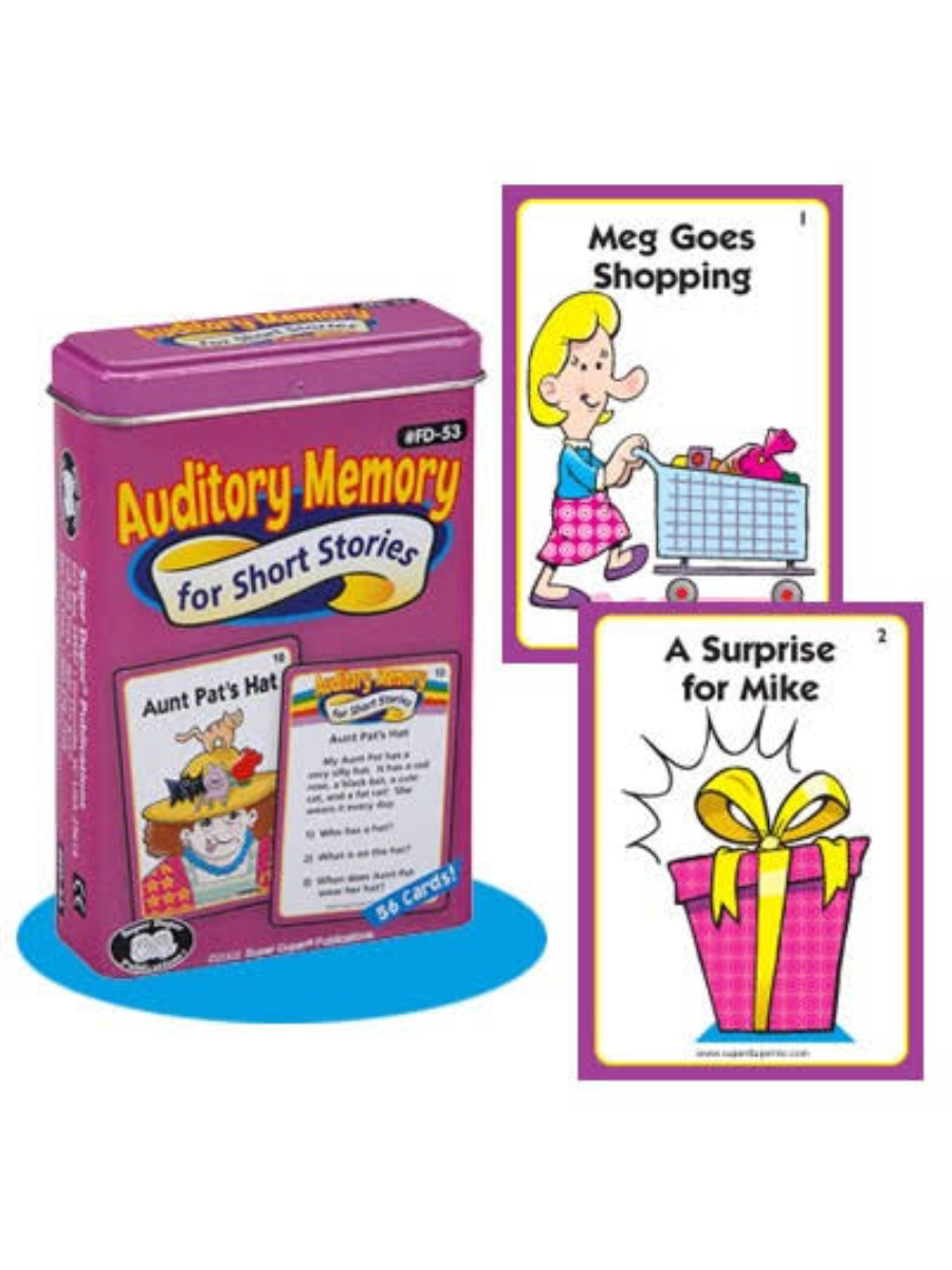 9781586502386(1) Fun Deck Cards - Auditory Memory for Short Stories - Image 1
