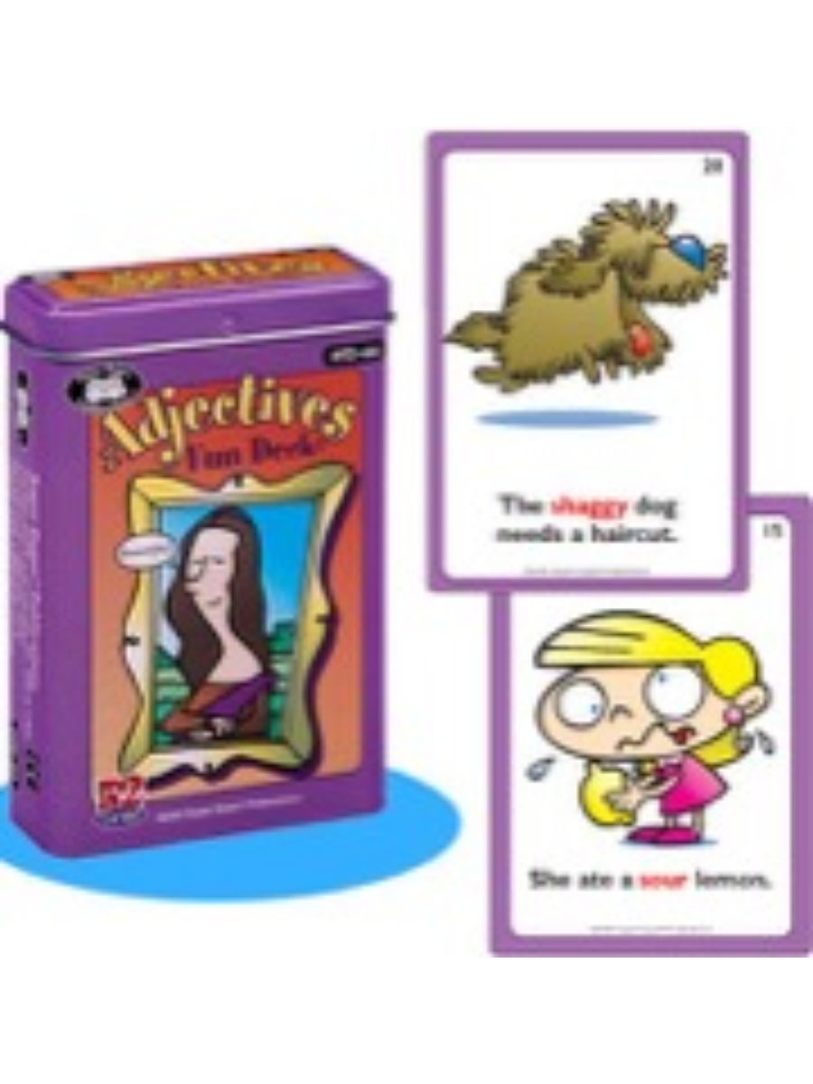 9781586503765 Fun Deck Cards - Adjectives - Image 1
