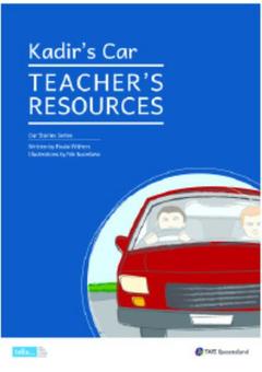 9781875880355 Our Stories Series - Kadir's Car - Teachers' Resource - Image 1